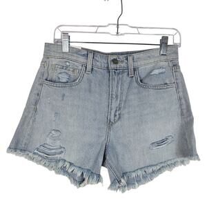Joe's The Kinsley High Rise Jean Distressed Frayed Hem Women's Shorts 27 NWT